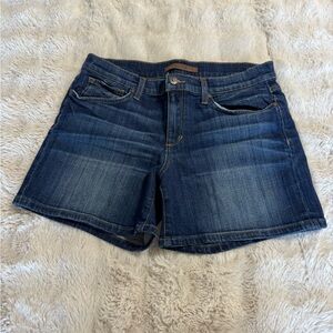 Joe's Jeans Dark Blue Jean Shorts